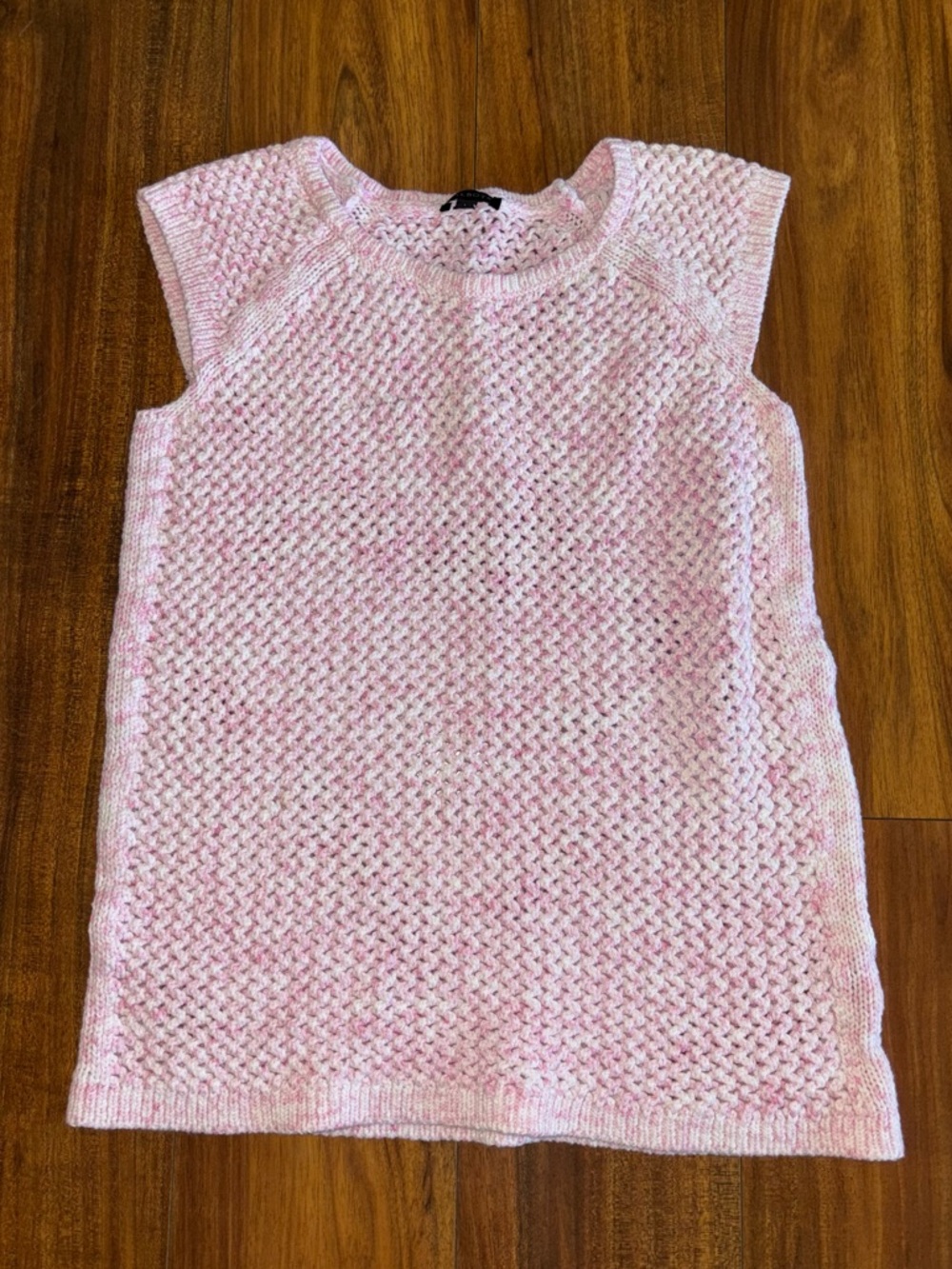 Talbots Pink Knit Sleeveless Tank Top